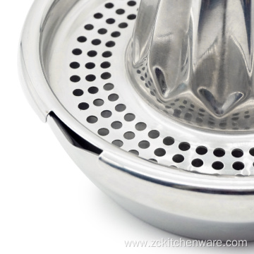 Stainless Steel Hand Juicer Manual Squeezer With Strainer